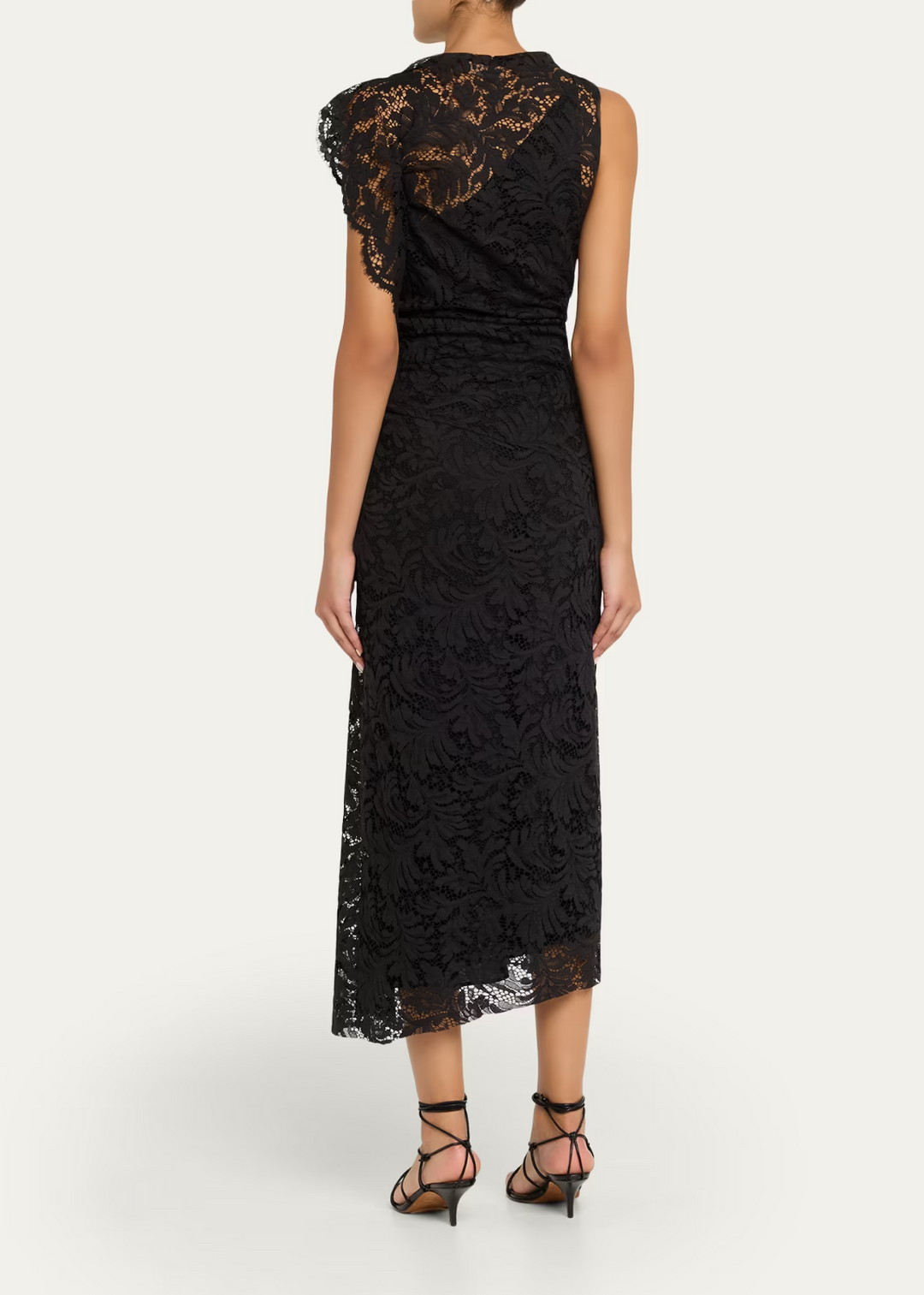 A.L.C. Astrid Draped Lace Dress MSRP $795
