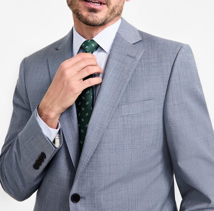 B By Brooks Brothers Wool-Blend Classic-Fit Suit Separates Jacket MSRP $450