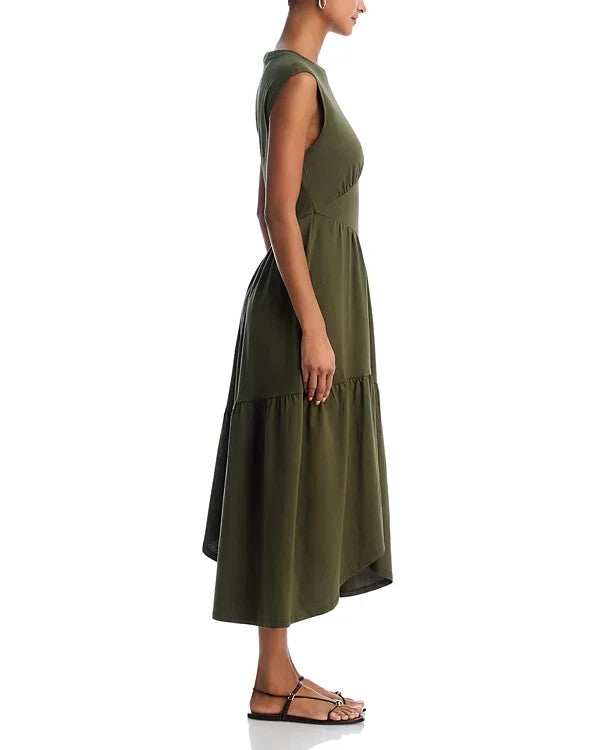 Frame Gathered Seam Knit Dress MSRP $328