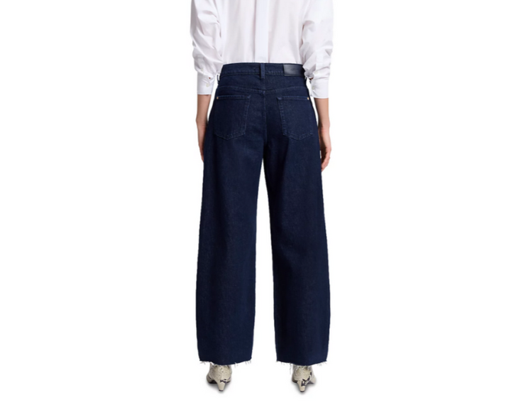 7 For All Mankind Bonnie High Rise Barrel Jeans MSRP $228