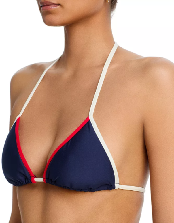 AQUA Triangle Bikini Top MSRP $58