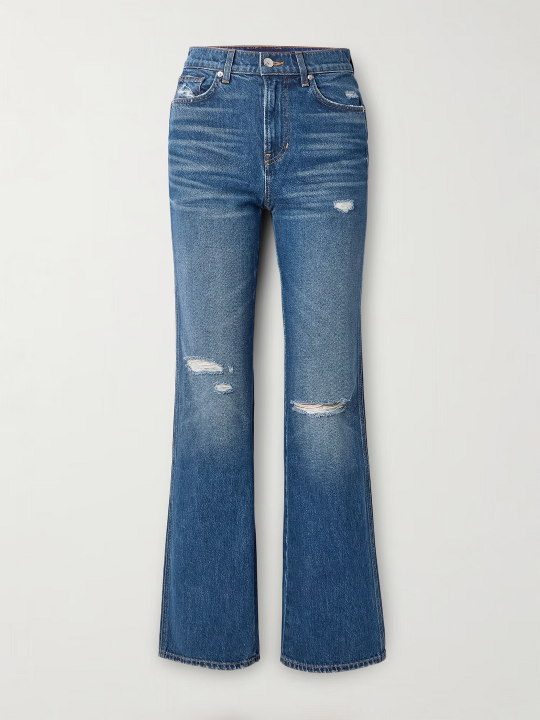 VERONICA BEARD Dylan high-rise straight-leg jeans