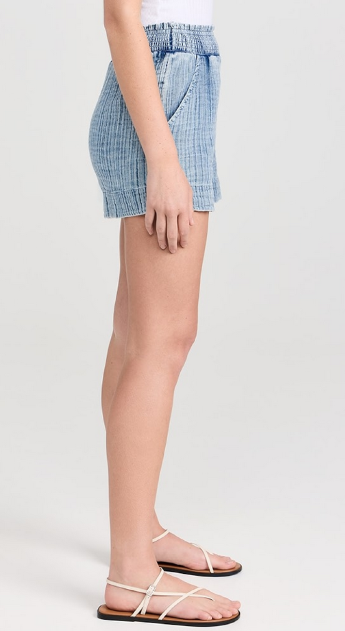 Faherty Dream Cotton Gauze Shorts MSRP $88
