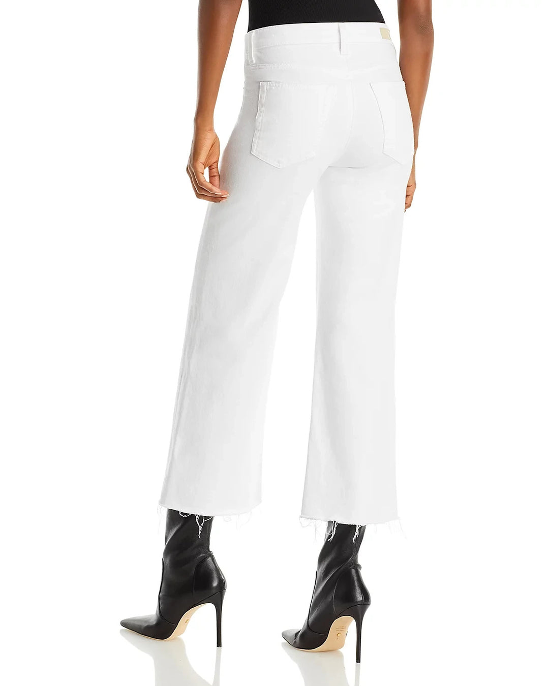 AG Saige High Rise Cropped Wide Leg Jeans MSRP $210