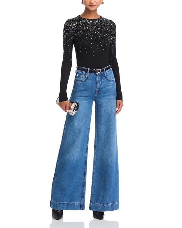 Generation Love Elsie Crystal Embellished Sweater MSRP $ 298