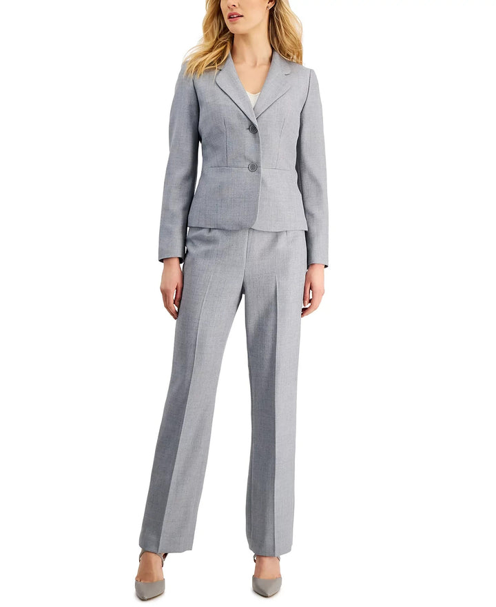Le Suit Notch-Collar Pantsuit MSRP $225