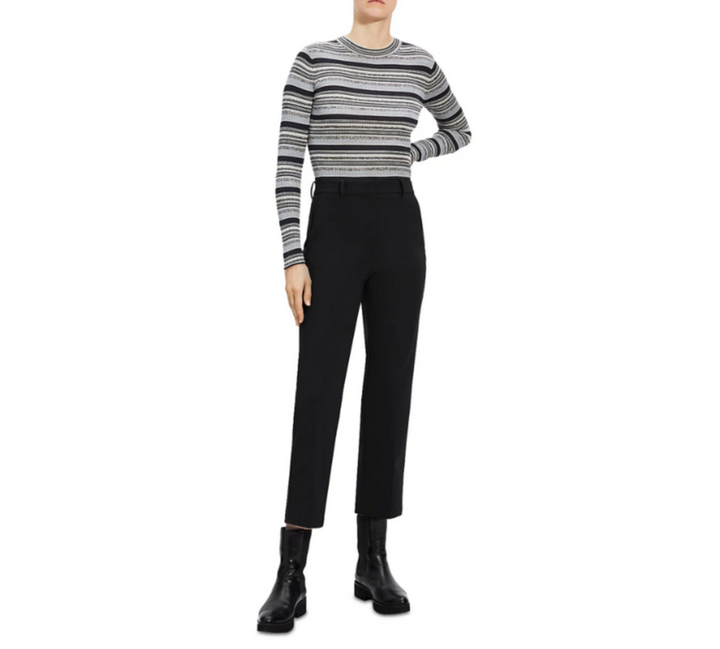 Theory High Rise Precision Ponte Pants MSRP $245