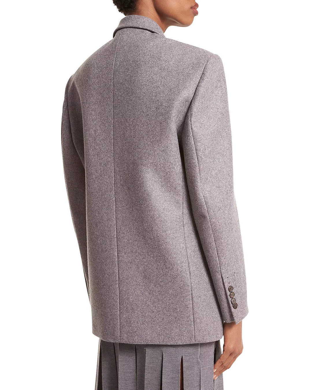 Michael Kors Collection Mattie Flannel Blazer 6D 2129
