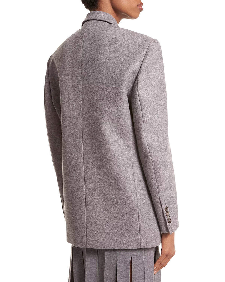 Michael Kors Collection Mattie Flannel Blazer 6D 2129