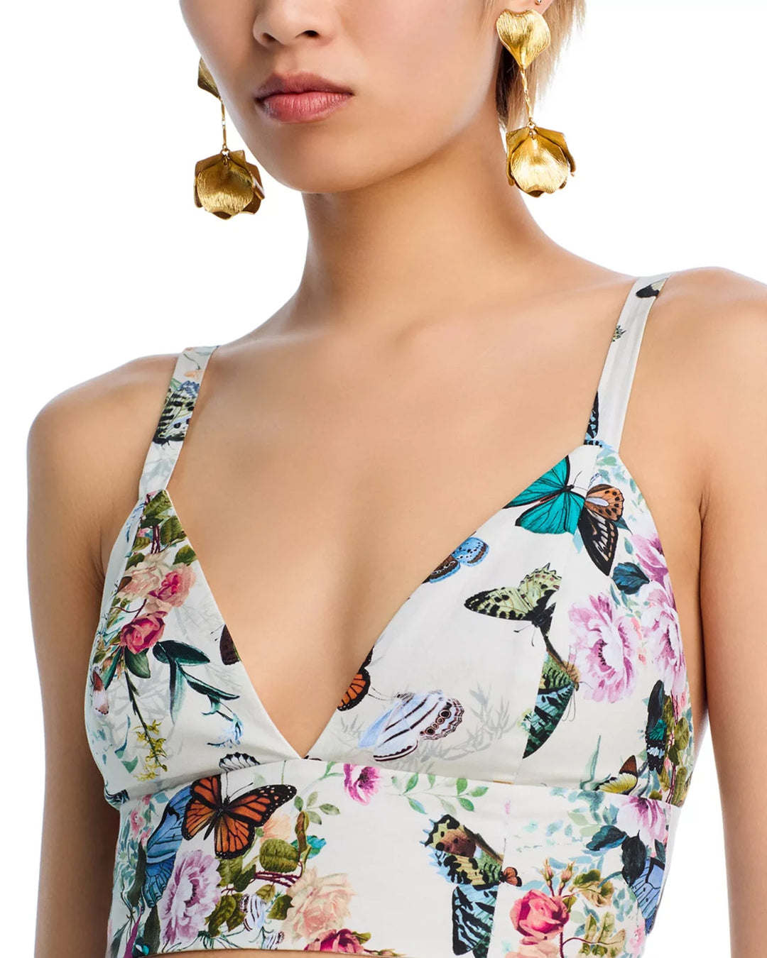 L'Agence Kaori Bralette Top MSRP $250