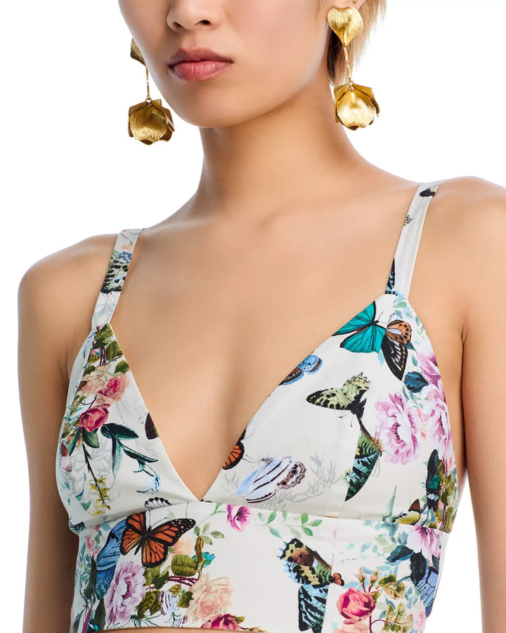 L'Agence Kaori Bralette Top MSRP $250