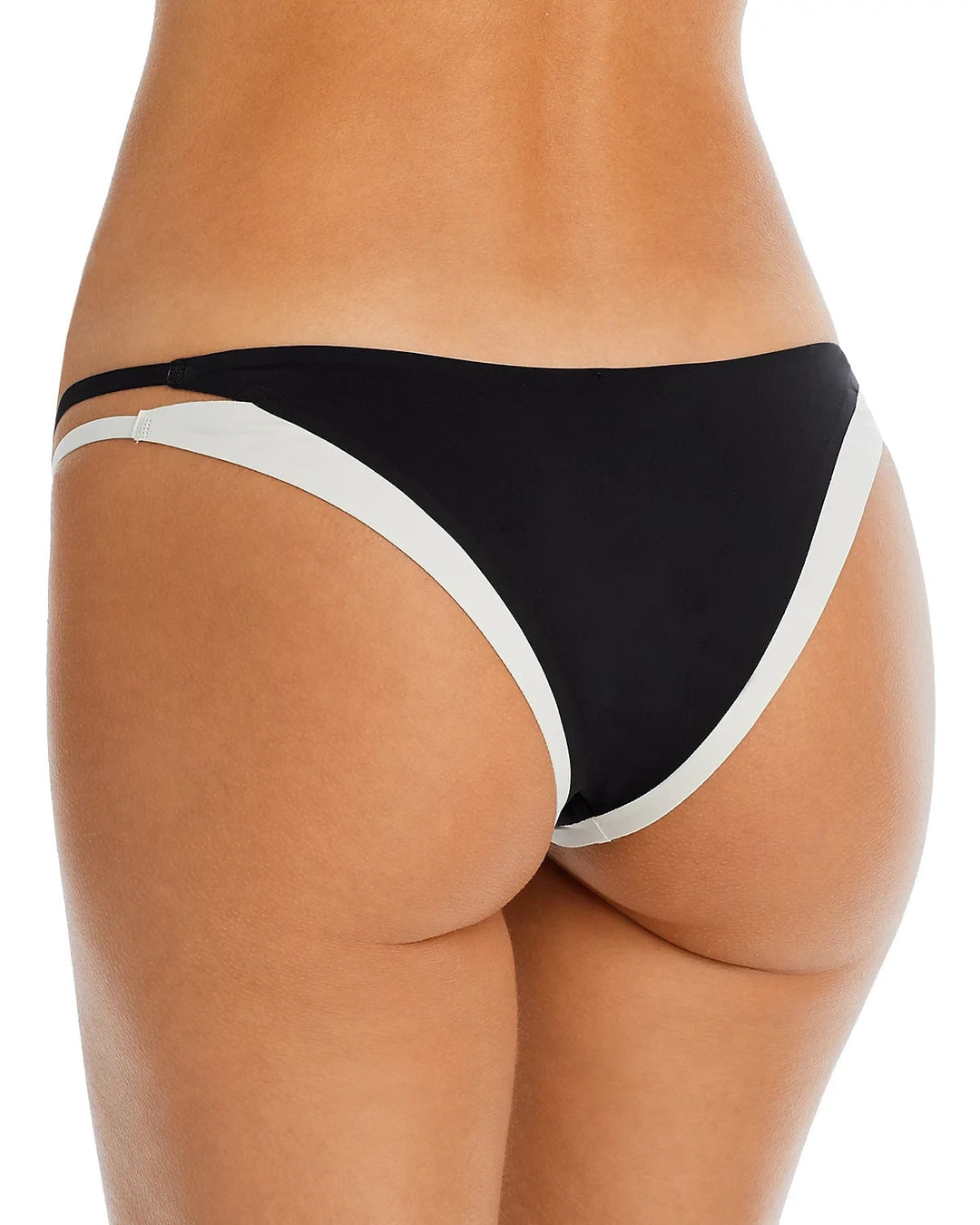 L*Space Billie Color Block Double Strap Bikini Bottom MSRP $92