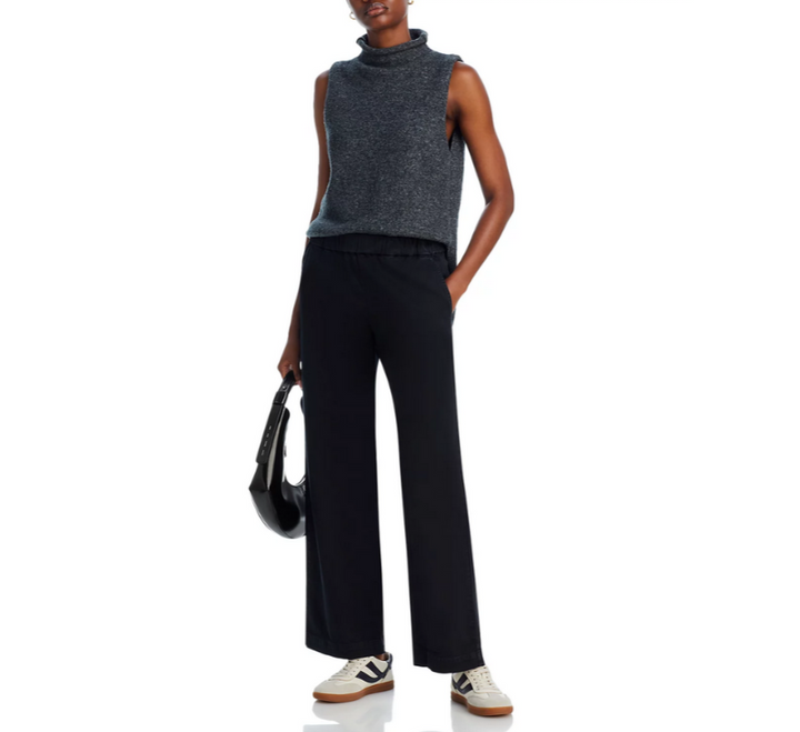 Velvet by Graham & Spencer Naya Cotton Wide Leg Pants MSRP $189