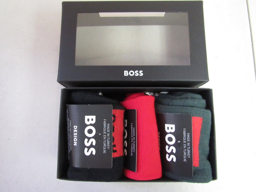 Boss Dress Socks Gift Set, Pack of 3 MSRP $30