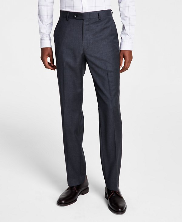 Michael Kors Men's Classic-Fit Wool-Blend Stretch Solid Suit Pant MSRP $200