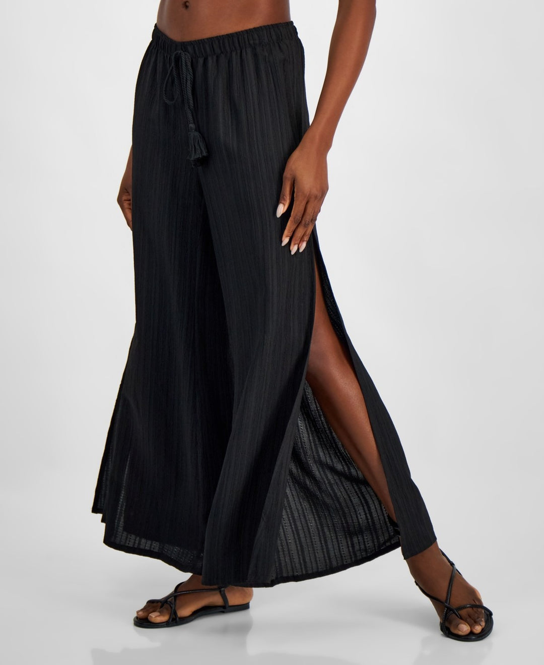 J Valdi Cancun Wide-Leg Swim Cover-up Pants MSRP $70