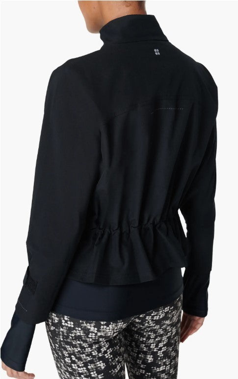 Sweaty Betty Fast Lane Peplum Running Jacket MSRP $168