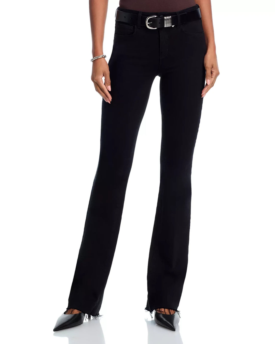 L'AGENCE Ruth High Rise Straight Jeans MSRP $275