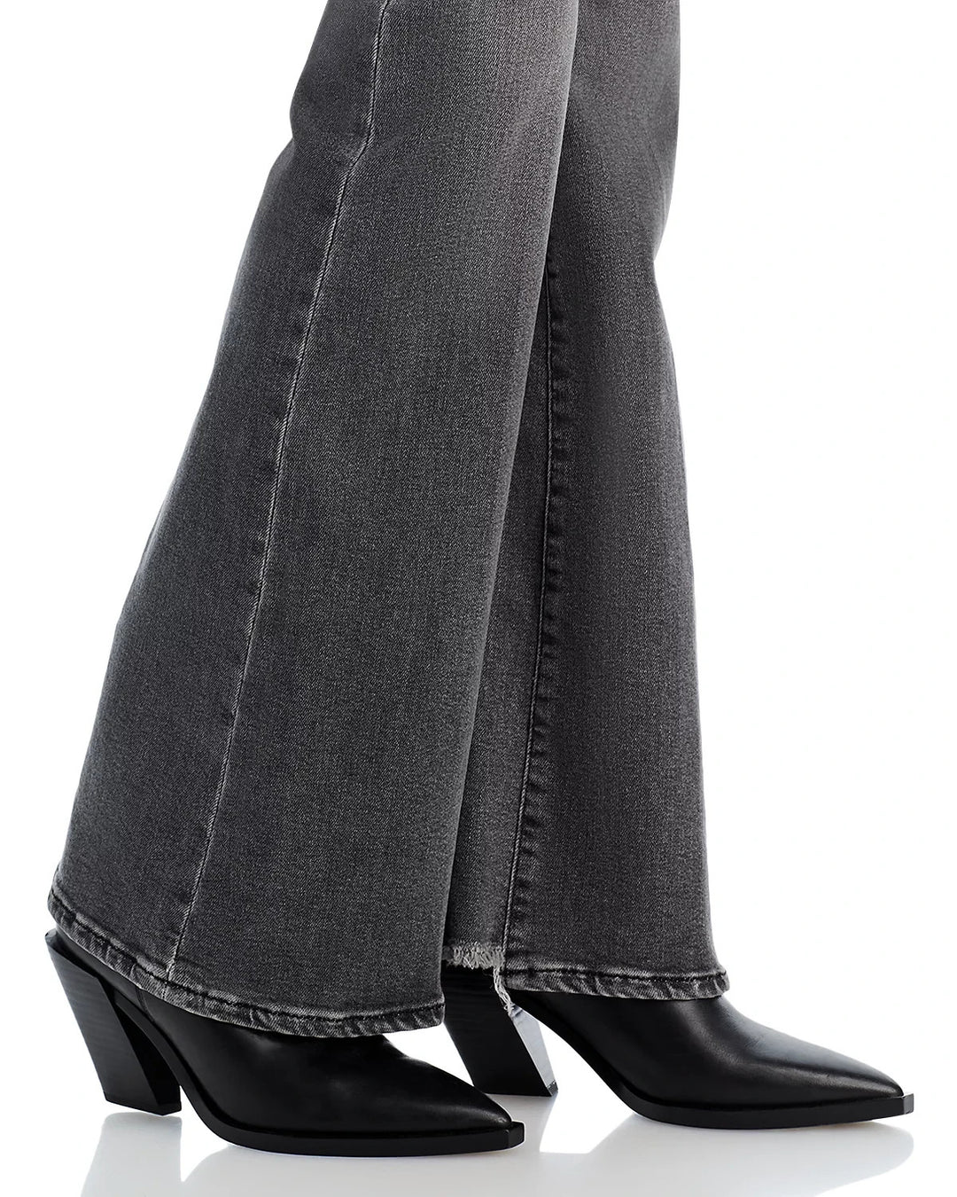 Good American Good Legs High Rise Flare Jeans MSRP $159