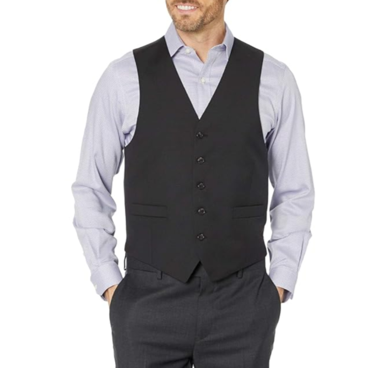 Lauren Ralph Lauren Classic-Fit UltraFlex Stretch Suit Vests MSRP $125