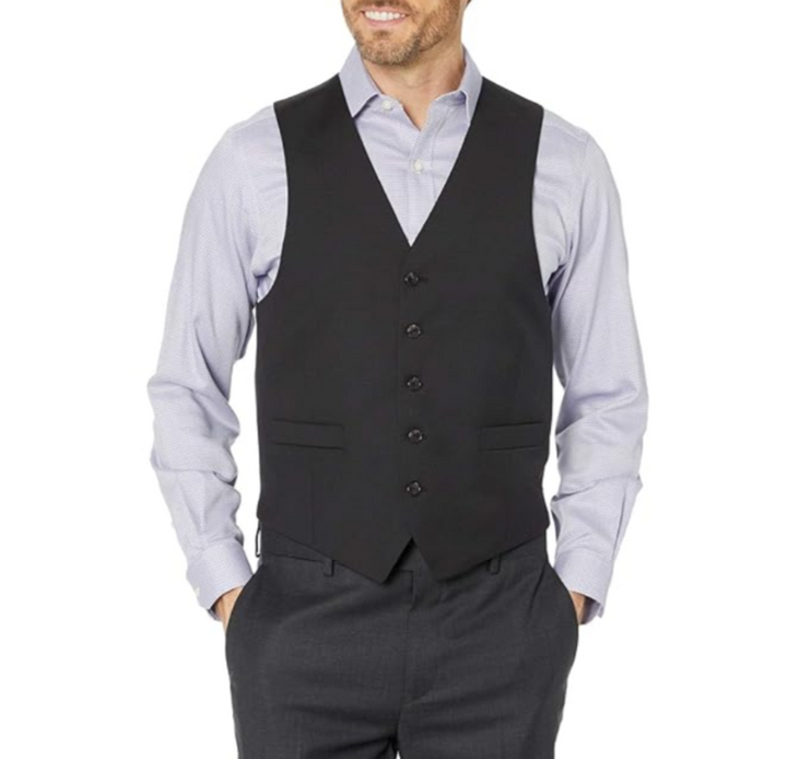 Lauren Ralph Lauren Classic-Fit UltraFlex Stretch Suit Vests MSRP $125