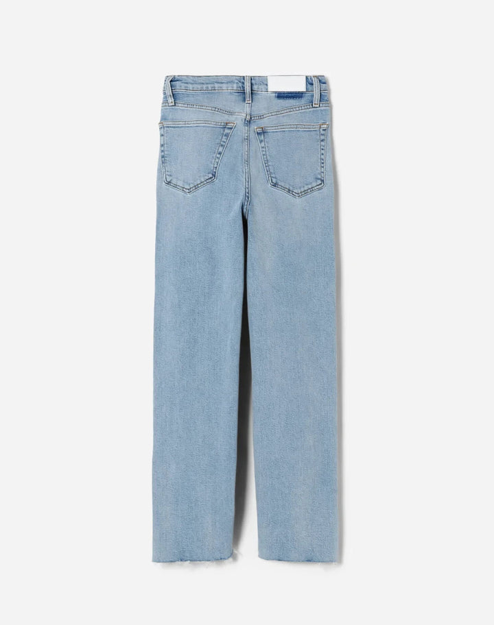 RE/DONE Stove Pipe High Rise Straight Jeans MSRP $265