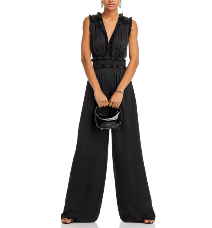 Ramy Brook Katelyn Ruffled Jumpsuit MSRP $545