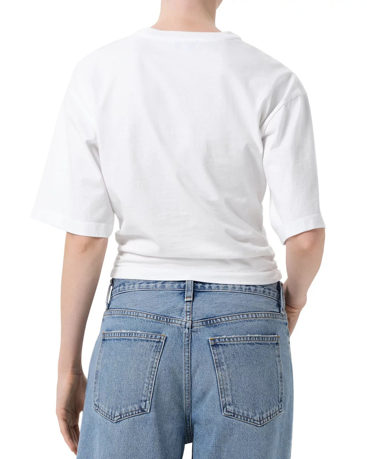 AGOLDE Shari Sculptural Tee MSRP $128