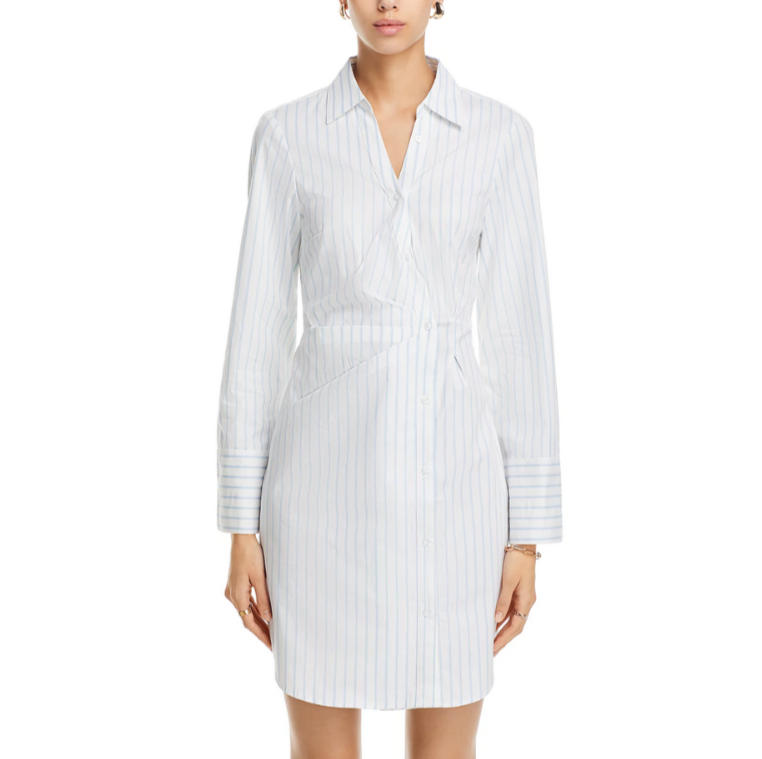 FRENCH CONNECTION Isabelle Striped Dress MSRP $88