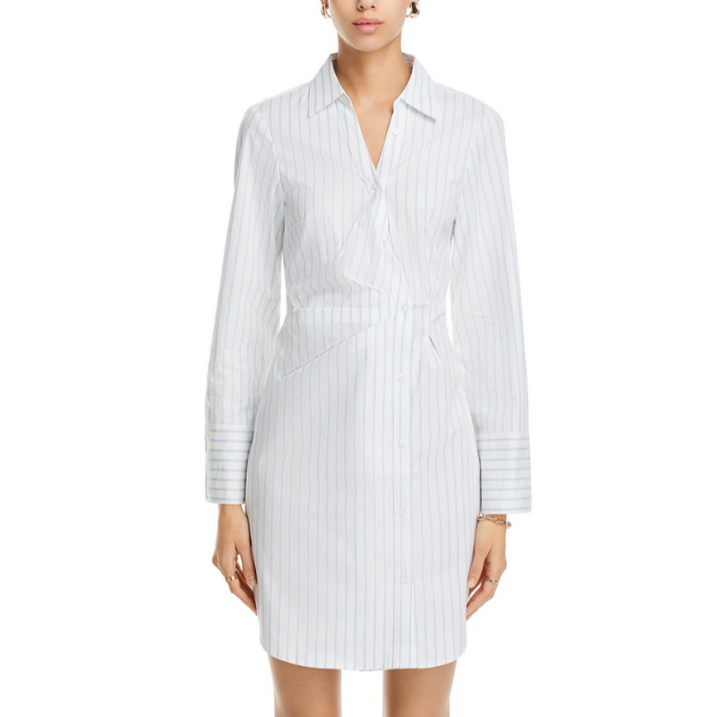 FRENCH CONNECTION Isabelle Striped Dress MSRP $88