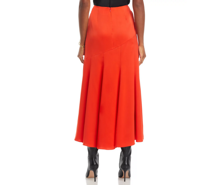 Derek Lam 10 Crosby Paulette Flared Midi SKirt MSRP $425
