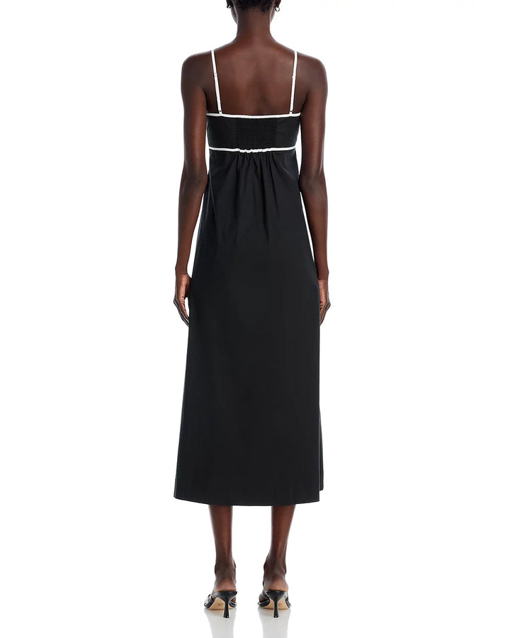 Rails Jessa Contrast Trim Midi Dress MSRP $238