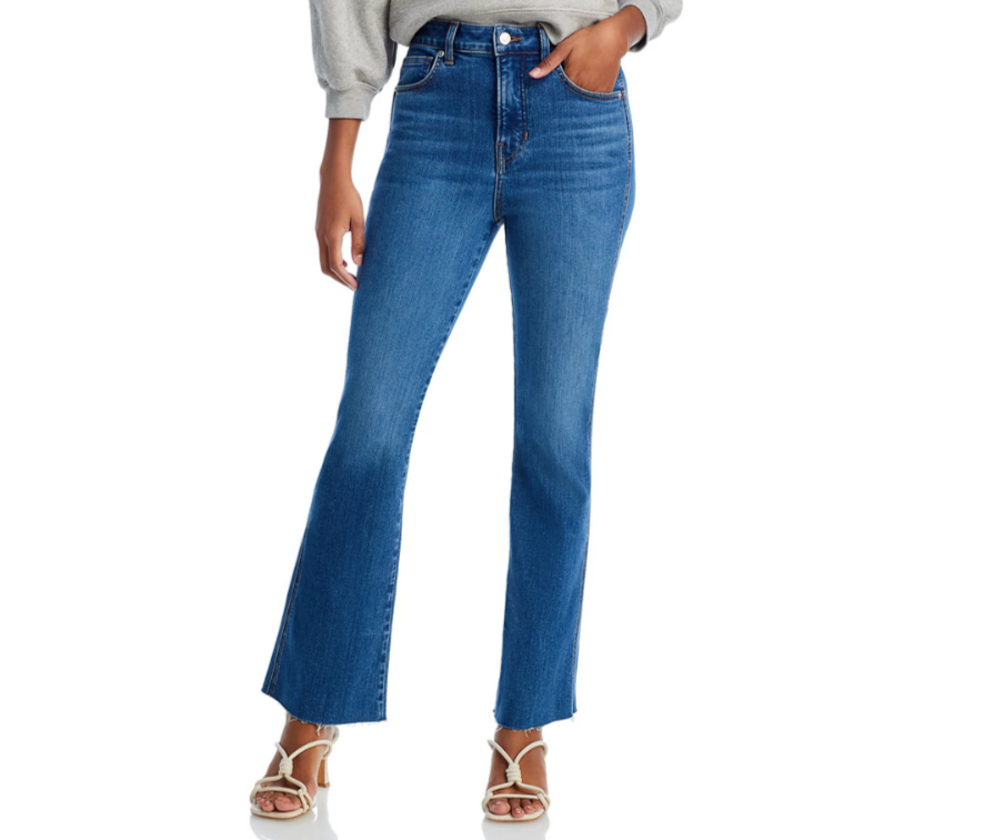 Veronica Beard Carson High Rise Ankle Flare Jeans MSRP $278