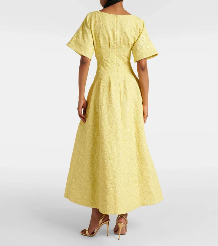 Simkhai Rosalie Textured Maxi Dress MSRP $845