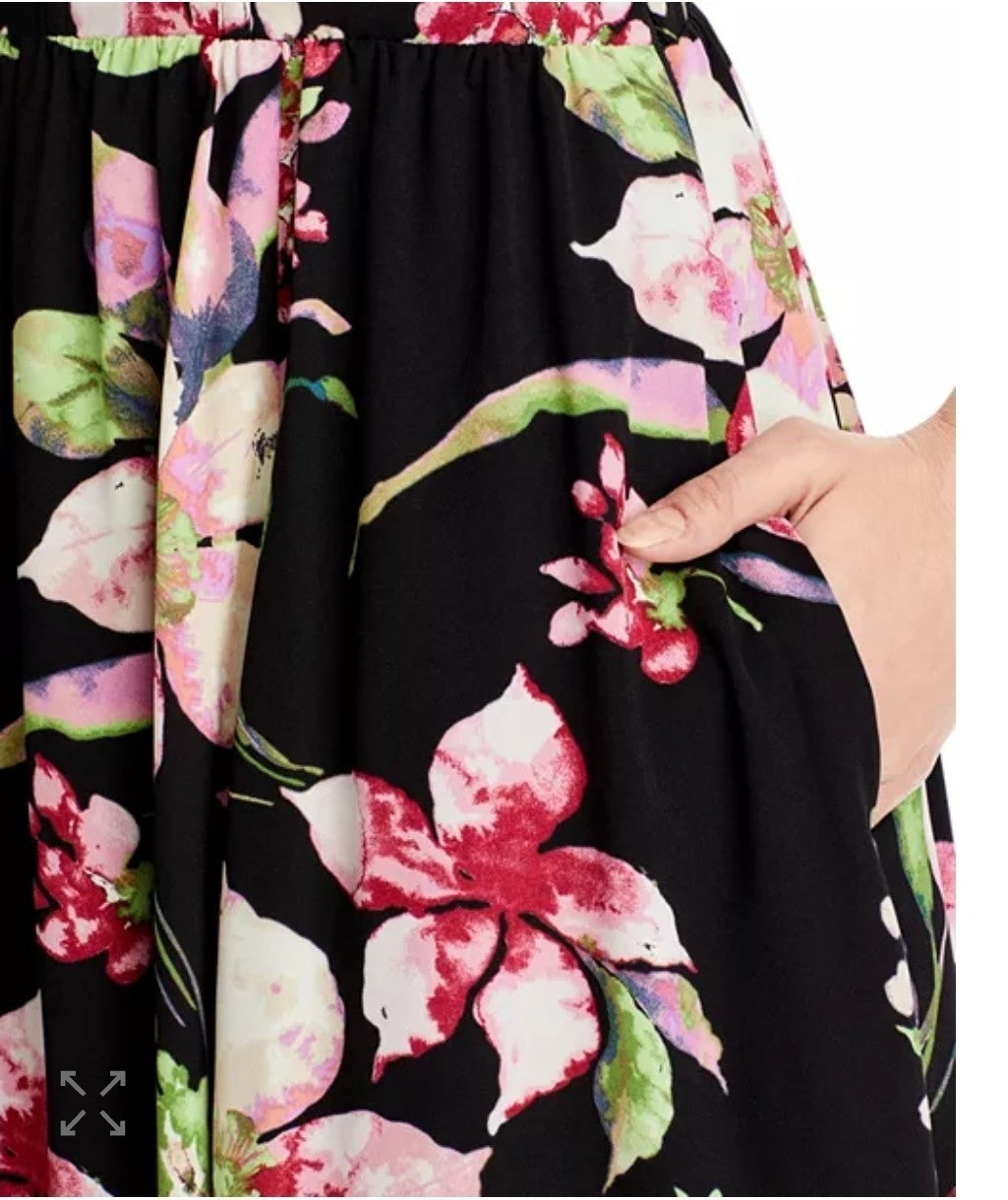AQUA Corset Midi Dress MSRP $118