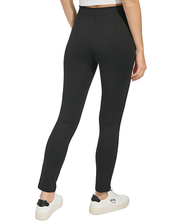 DKNY Slim Leg Pull On Ponte Ankle Pant MSRP $59