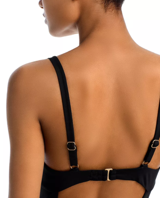 AQUA Underwire One Piece Swimsuit MSRP $98