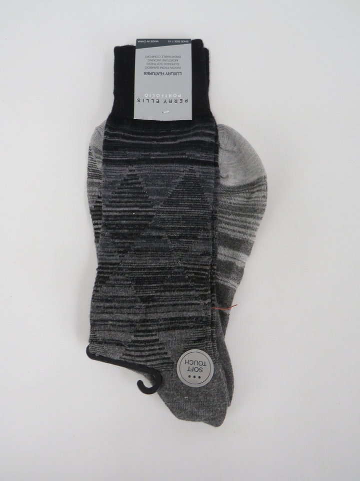 Perry Ellis Portfolio Rayon Dress Sock Single Pack MSRP $10