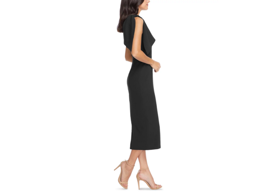 Dress the Population Tiffany One Shoulder Midi Dress MSRP $148