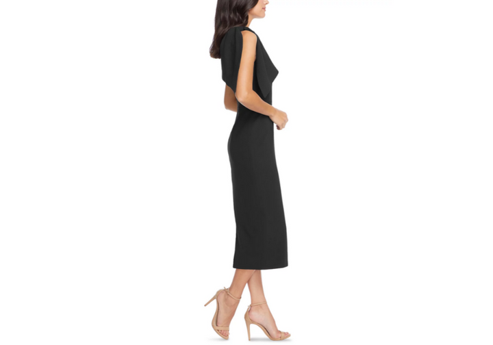 Dress the Population Tiffany One Shoulder Midi Dress MSRP $148