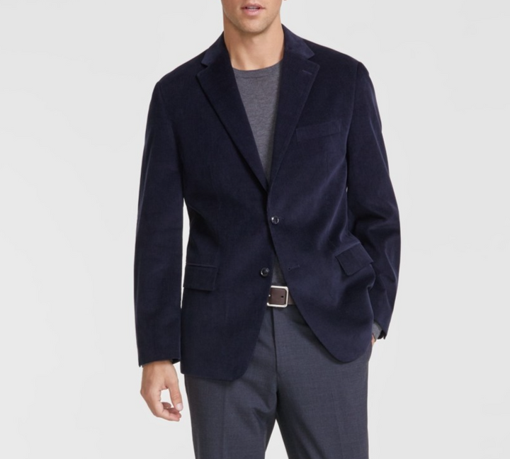 Tommy Hilfiger Men's Modern-Fit Corduroy Sport Coat Size 44S MSRP $295
