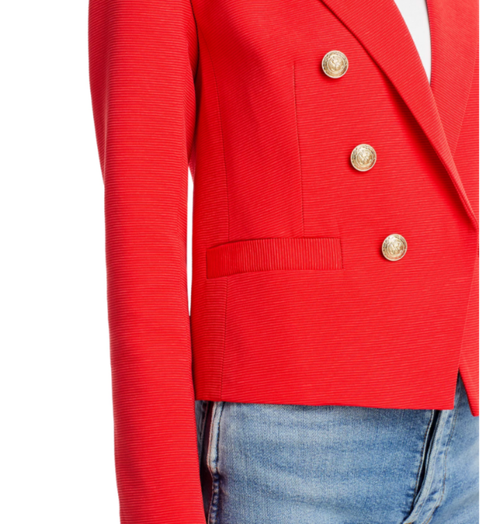 L'AGENCE Brooke Double Breasted Blazer MSRP $595