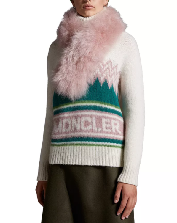 Moncler Logo Intarsia Wool Sweater MSRP $880