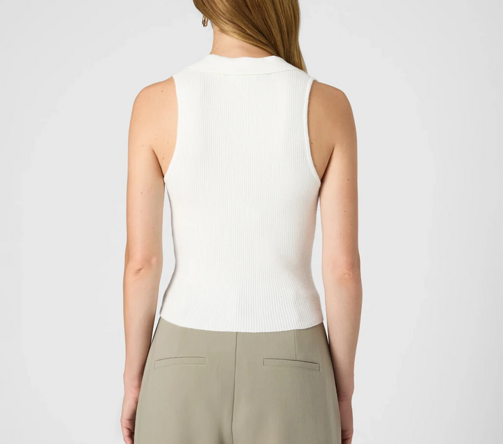 French Connection Cosysoft V-Neck Sleeveless Sweater Vest MSRP $88