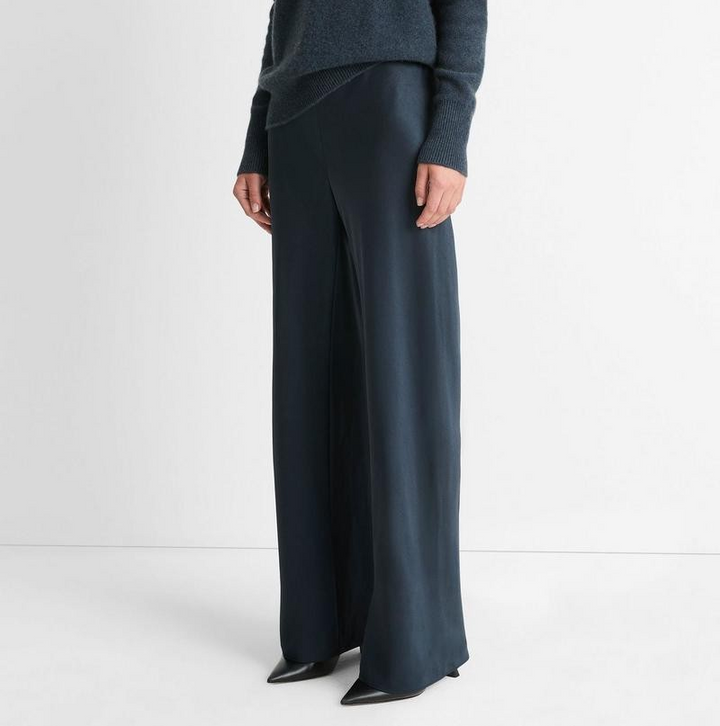 Vince High Waist Fluid Bias Pants MSRP $368