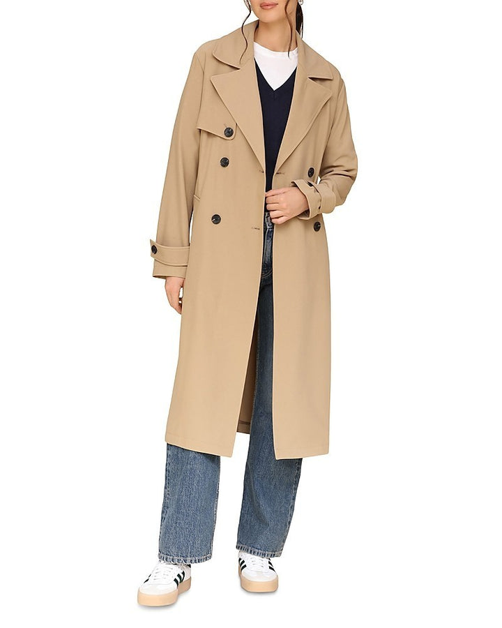 Avec Les Filles Relaxed Duster Trench Coat MSRP $220