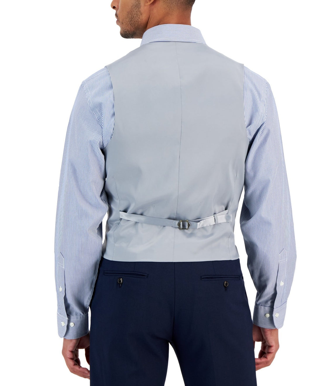 Calvin Klein Slim-Fit Wool Infinite Stretch Suit Vest MSRP $125