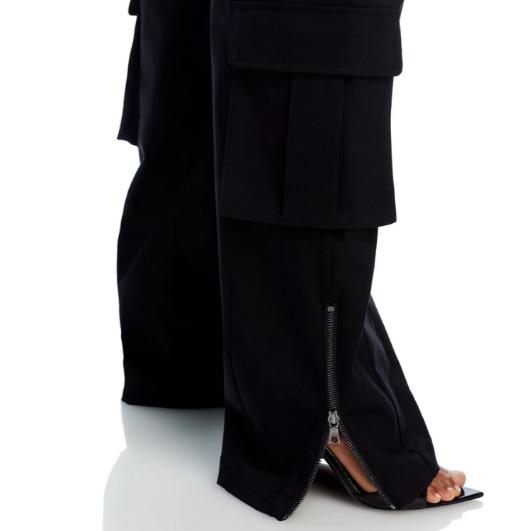 Alice and Olivia Akers Oversized Cargo Pants MSRP $440