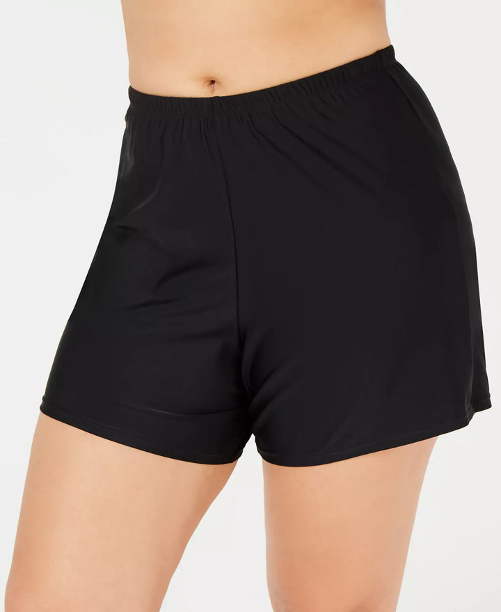 Island Escape Plus Size Swim Shorts MSRP $44.99
