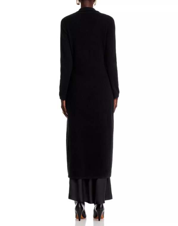 C by Cashmere Button Front Midi Dress Convertible to Open Cardigan MSRP $228